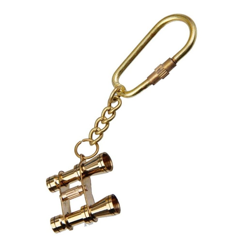 Brass Binocular Key Chain Ring Best For Gift Item