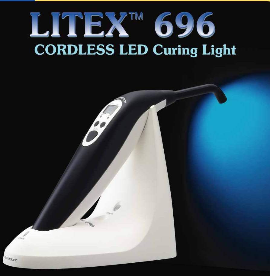 LITEX 696 CORDLESS LED CURING LIGHT - DENTAMERICA