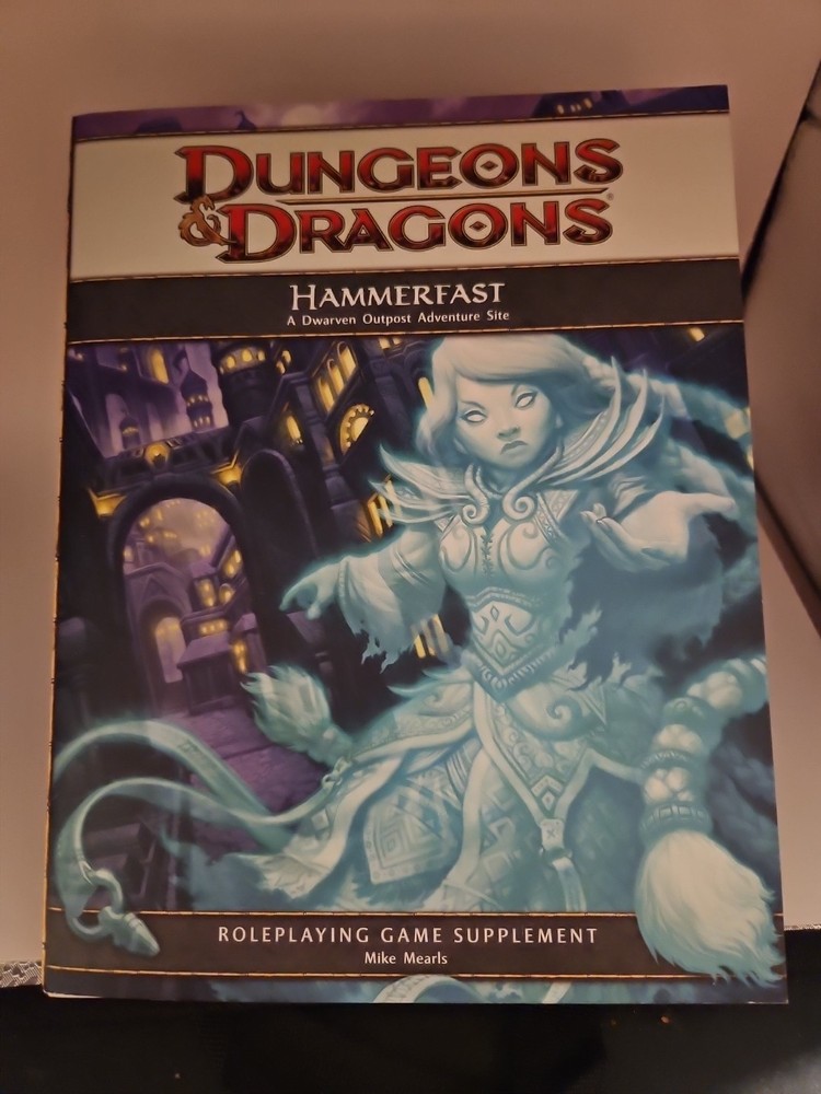 Dungeons & Dragons Hammerfast Dwarven Outpost Supplement