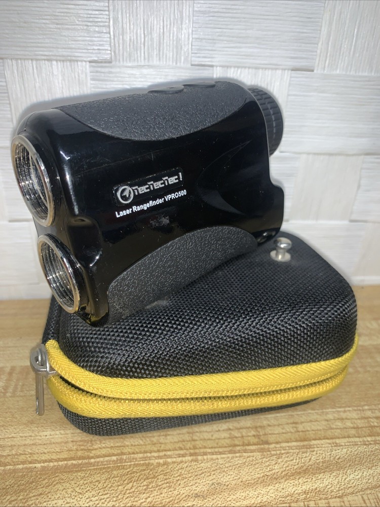 TecTecTec! VPRO500 Laser Rangefinder for Golfers Working Condition With Case