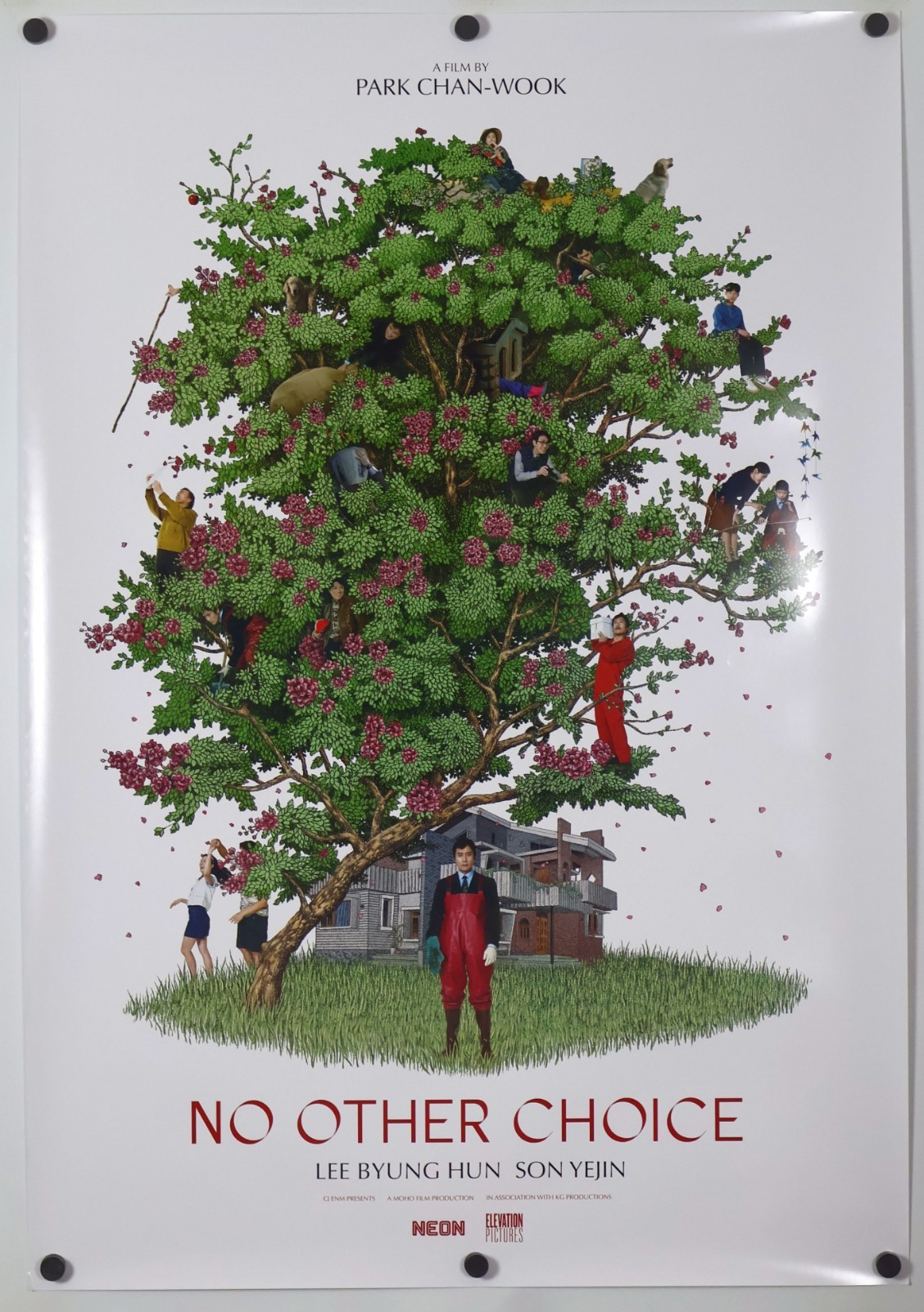No Other Choice - original movie poster 27x39 - 2025 Park Chan-Wook