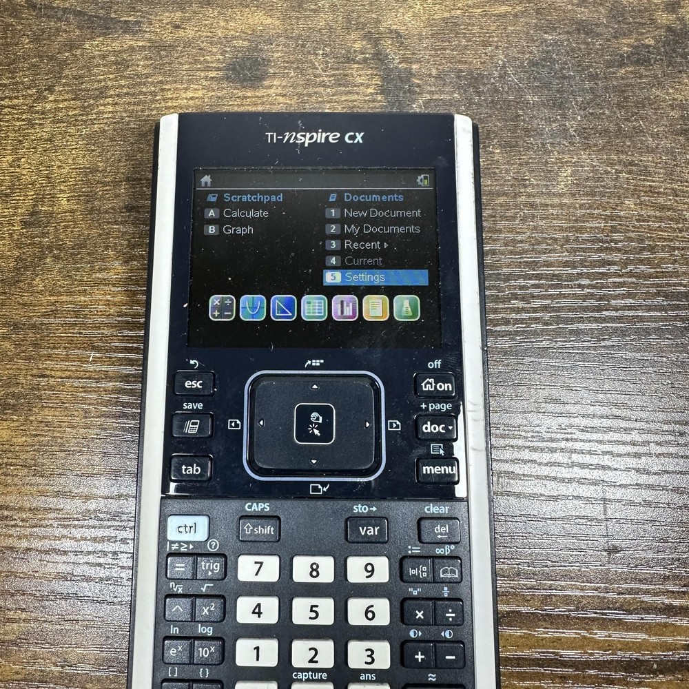 Texas Instruments TI-Nspire CX Graphing Calculator Tested Student Math