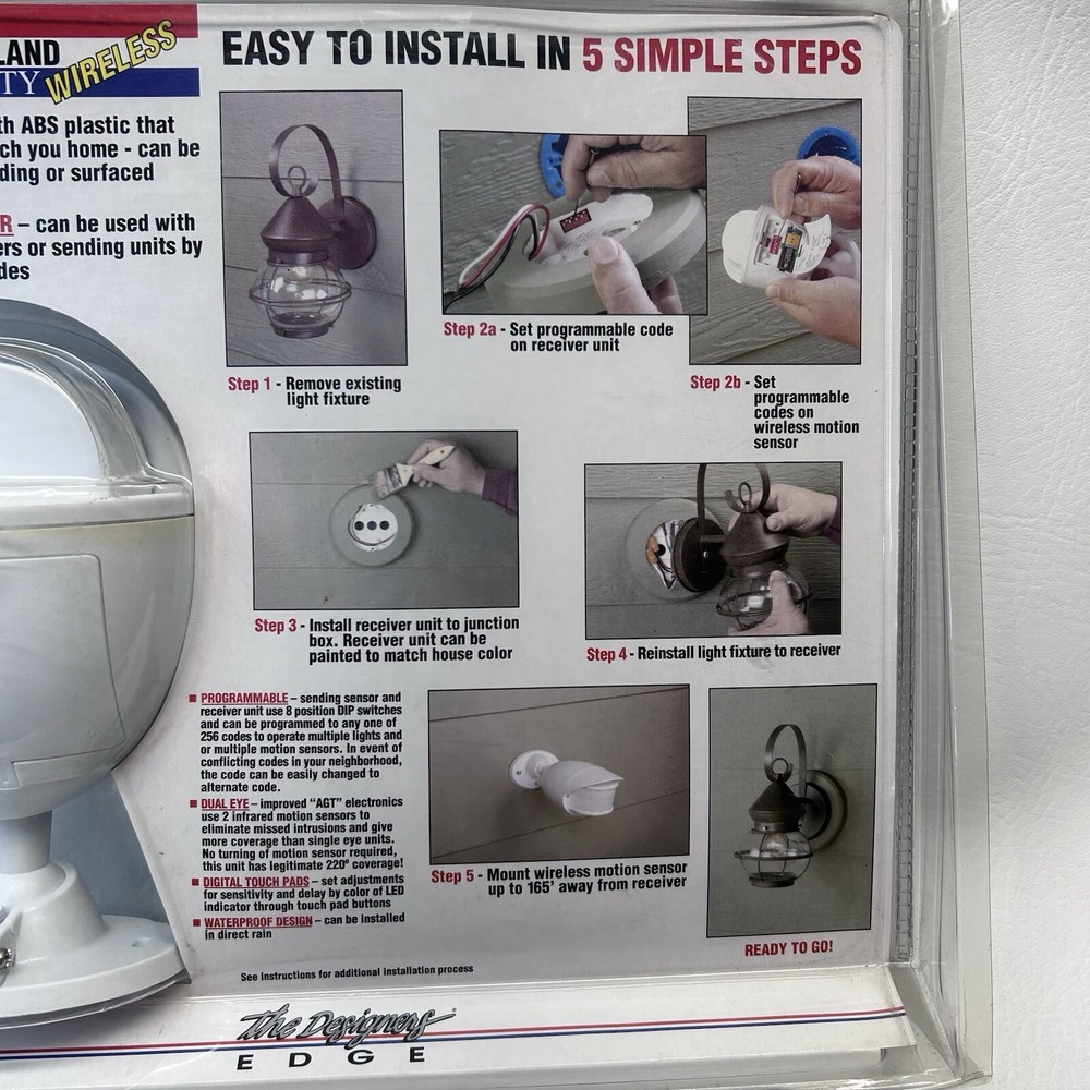 Homeland Security Motion Activated Conversation Kit & Wireless Motion Sensor