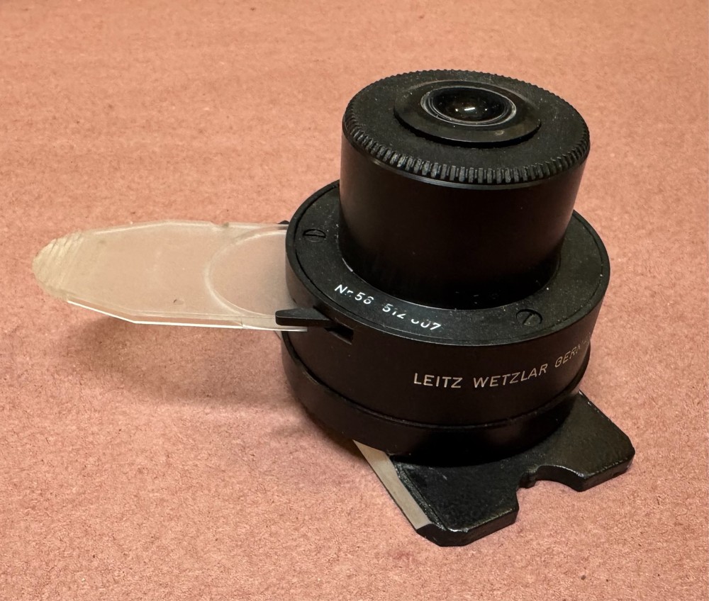 Leitz Laborlux A 0.90 No. 56 Microscope Condenser With Diffusion Slider 512807