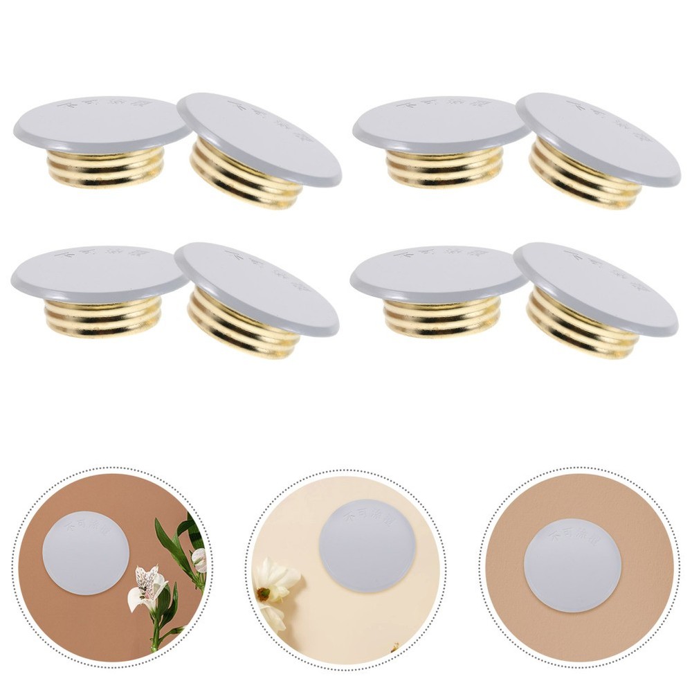 8 Pcs Fire Sprinkler Covers for Ceiling Head Protector Plate Decorative