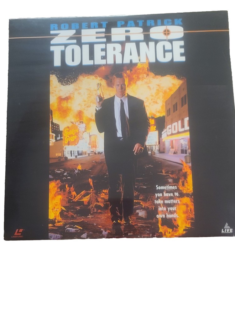 Zero Tolerance (Laserdisc, 1995) NEW SEALED MINT