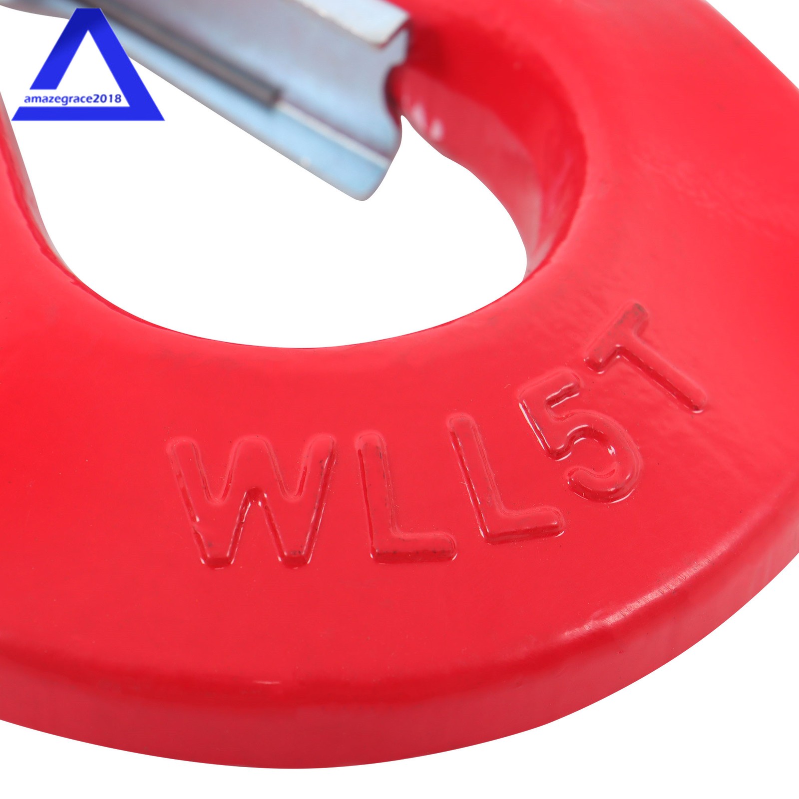 5Ton Locking Swivel Hook Heavy Duty Swivel Lifting Hook Rigging For Hoisting G80