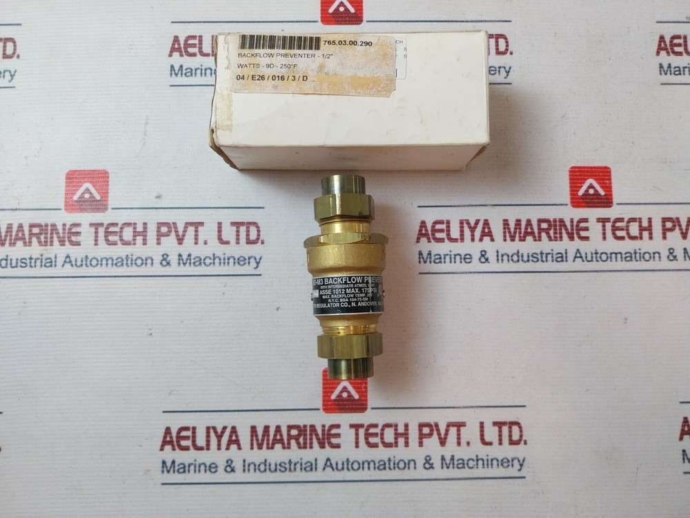 Watts Regulator 0061935 Backflow Preventer 1/2" B64.3