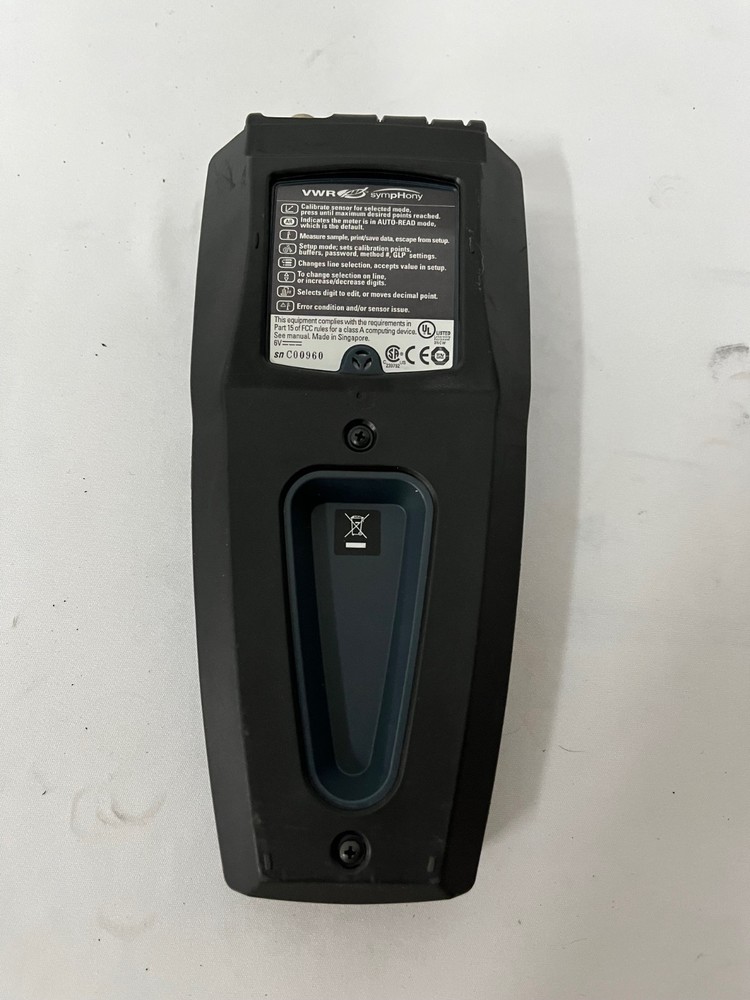 VWR SP70P Symphony Portable pH Meter
