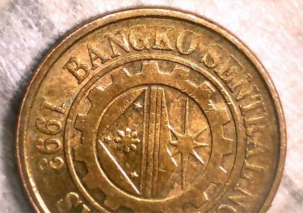 PHILIPPINES 25 SENTIMO 2014 DOUBLE DIE ERROR