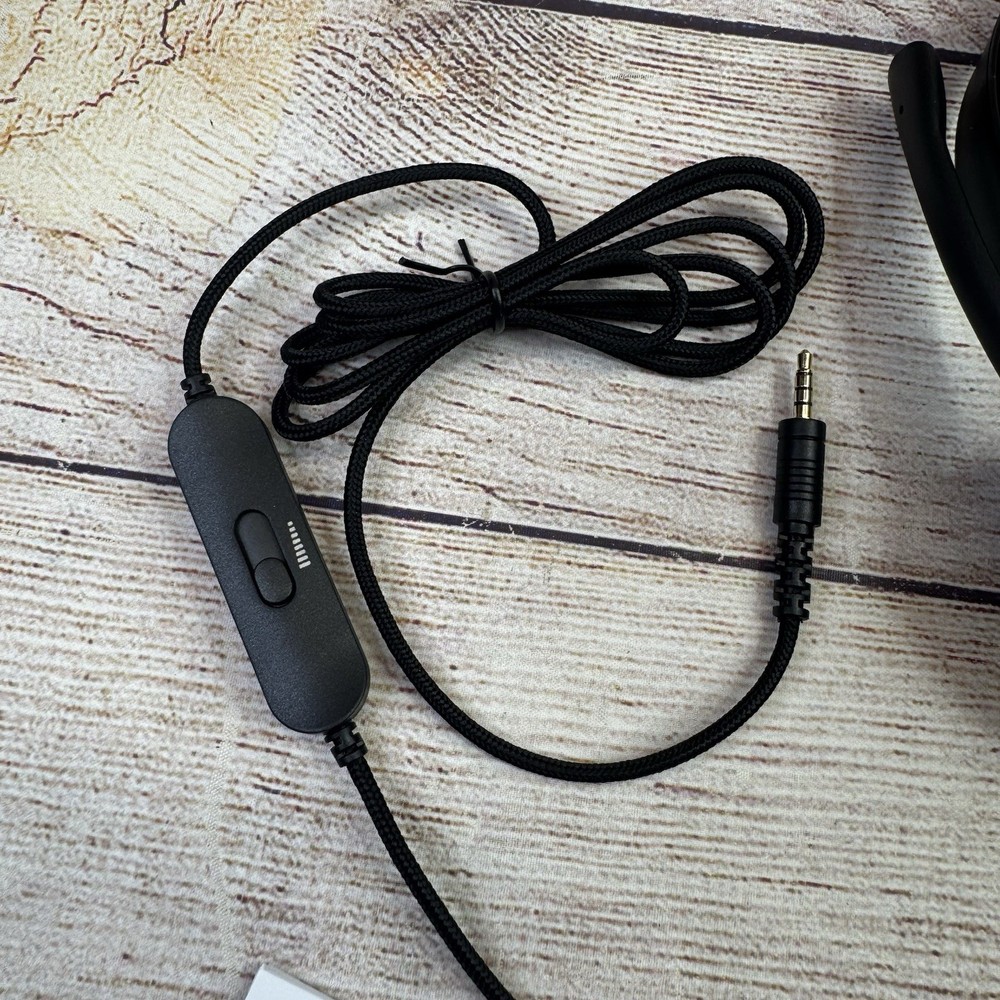 Cyber Acoustics Stereo Headset AC-5002, Single 3.5mm Plug EUC