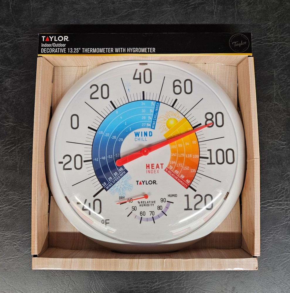 Taylor Thermometer with Hygrometer *NEW