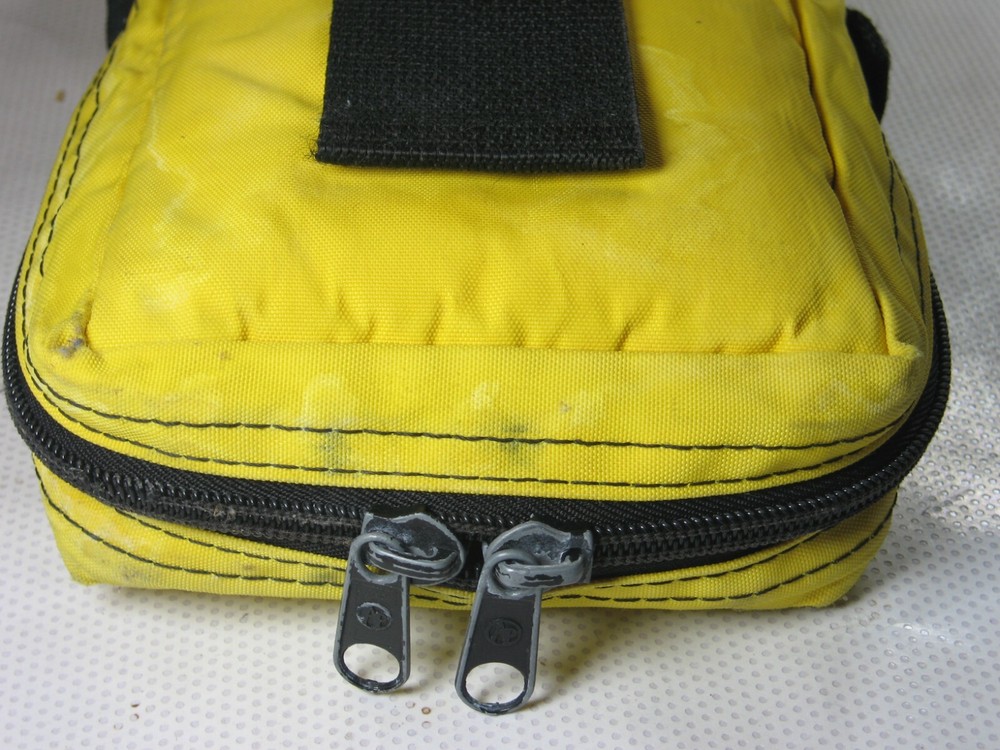 Yellow Nylon Carrying Case Pouch