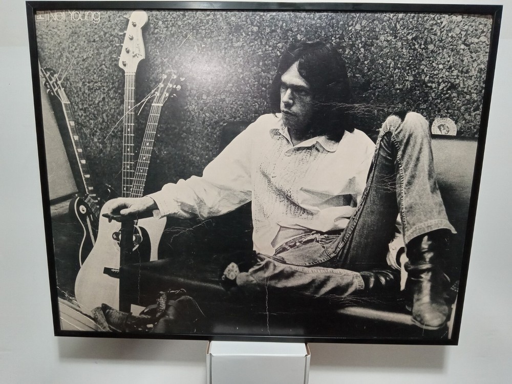 Original Vintage Neil Young Live 1969 REPRISE PROMO.