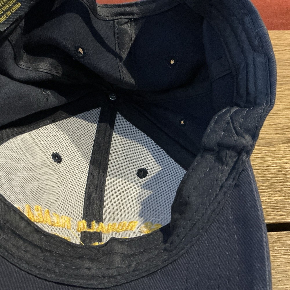 USS Ronald Reagan CVN-76 Hat Cap Adjustable Strap Back OSFM