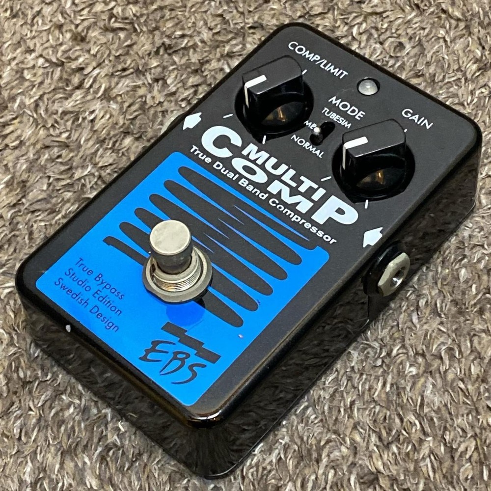 EBS MultiComp Studio Edition Compressor Pedal Used with Scratches