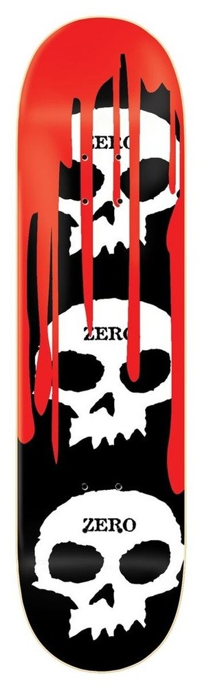 ZERO 3 Skull Blood 8.5 Skateboard Deck