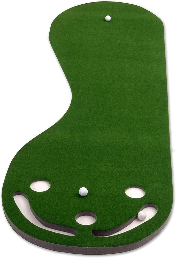 Indoor Golf Putting Green Mat 9ft x 3ft Practice Trainer with Hole
