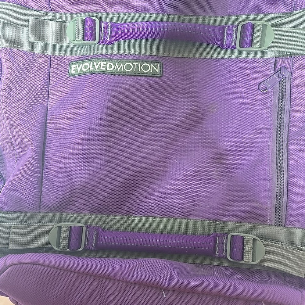 Backpack by Evolved Motion Purple Bag