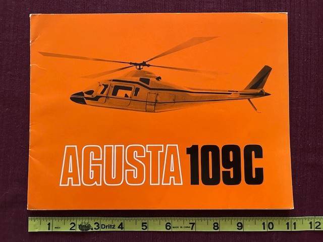 Agusta 109C 1975 Brochure
