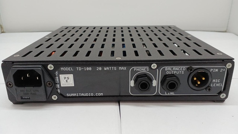 SUMMIT AUDIO TD-100 ☆Rare! Pre/DI☆