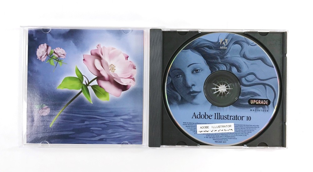 Adobe Illustrator 10 Upgrade Software For Mac • Complete in Box w/Serial Numbers