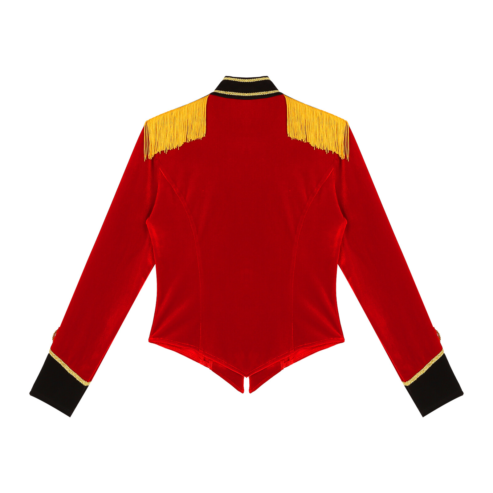 YiZYiF Women Circus Ringmaster Costume Long Sleeve Jacket Coat Halloween Cosplay