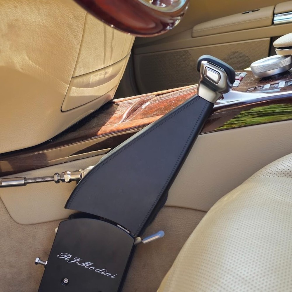 A permanent,safe install car hand control. Disabled/Handicapped - SCI, H quality