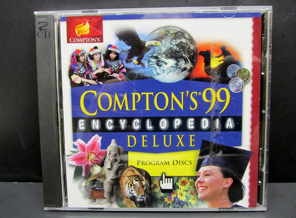 Compton's 1999 Encyclopedia Deluxe, Win. 95 / 98, Learning Co. 1998, Never Used