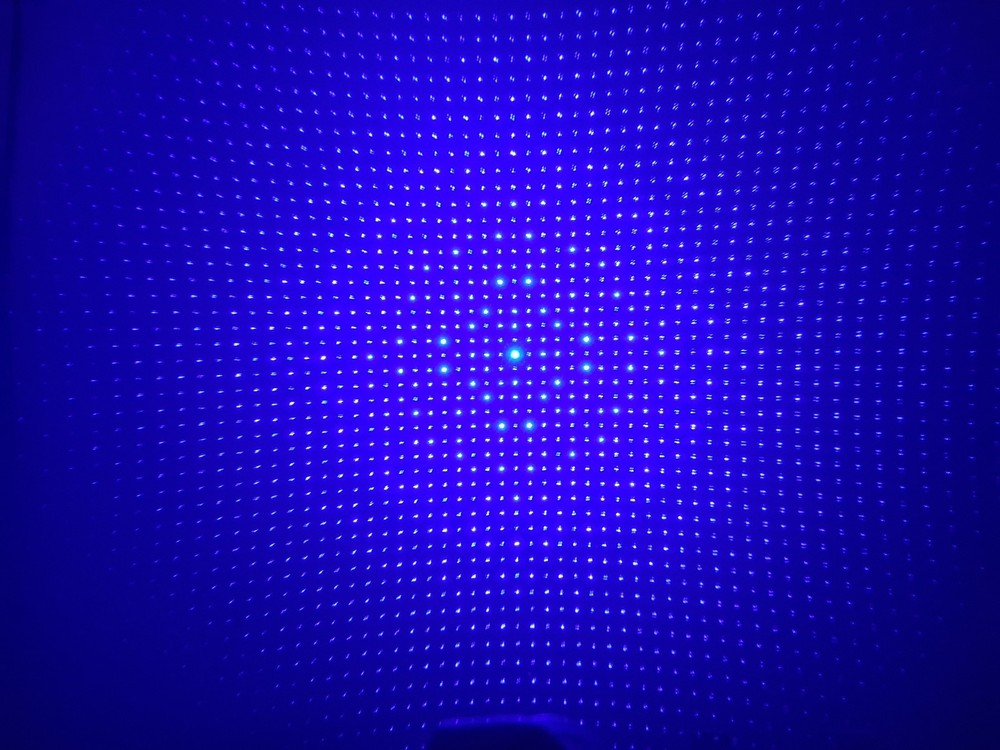 Chargable Battery Powered Powerful Laser Pointer | With Case And Design Caps