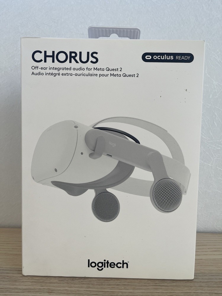 Logitech Chorus | Off-ear Integrated Audio White USB-C for Meta Quest 2 Headset