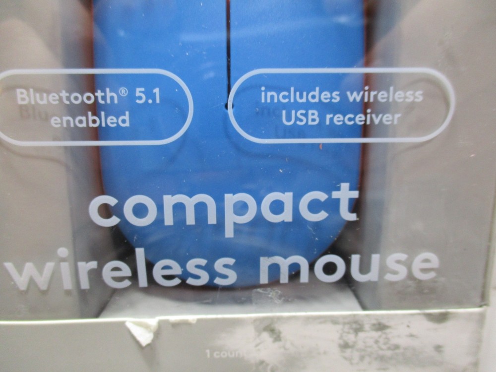 Heyday Wireless Usb Mouse Warm Blue Bluetooth 5.1 Wireless Receiver