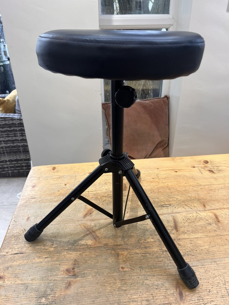 Stagg Black Braced Drum Throne Seat free freight to 🤩