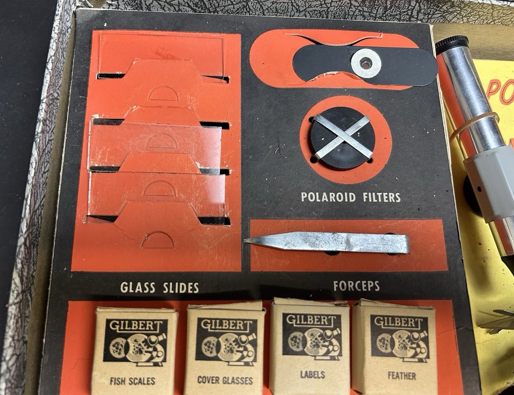 Gilbert Junior Microscope And Lab Set No. 13013