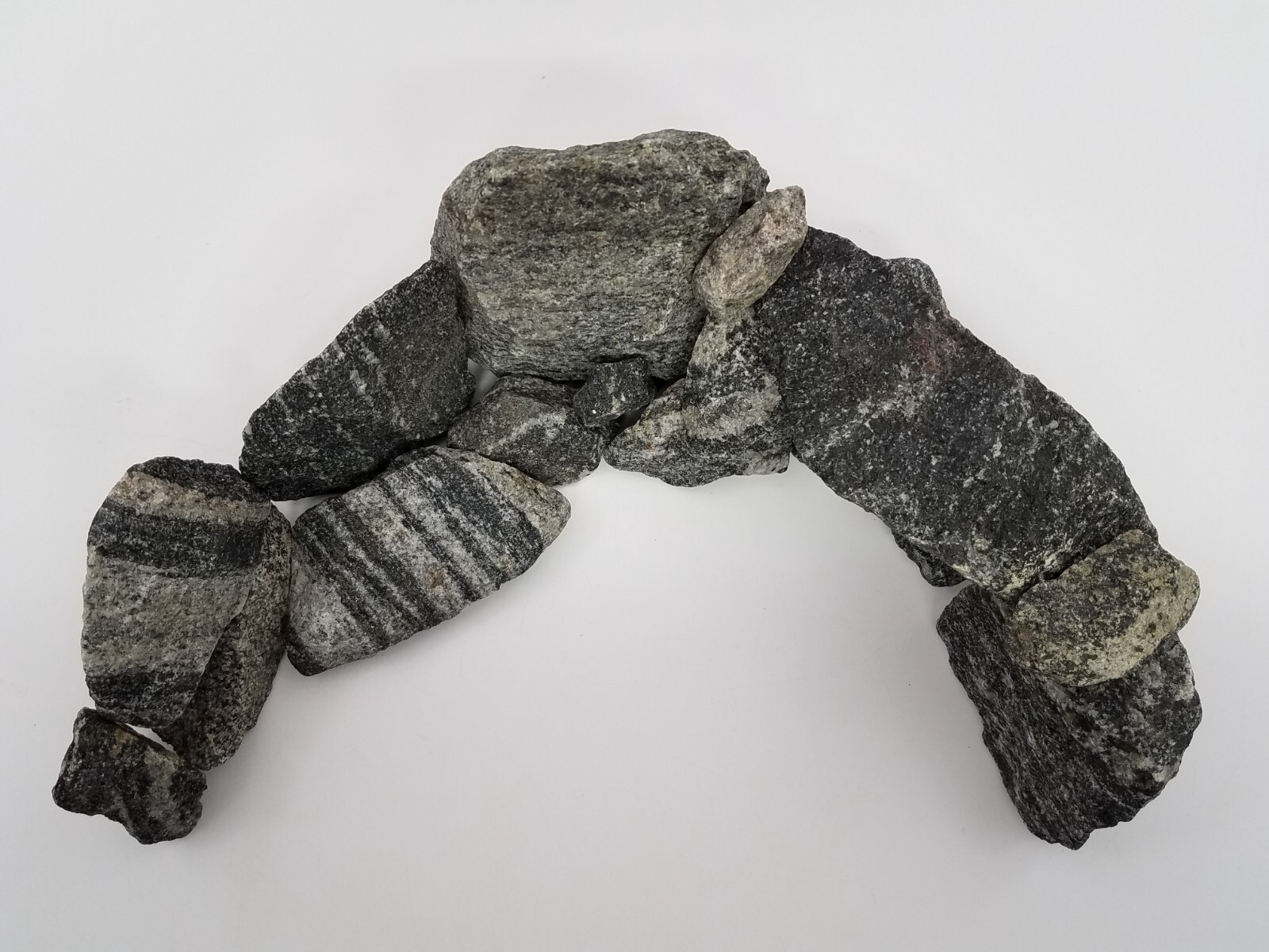 Rocks for Aquarium Stone Decorations 10lb Striped Granite Fish Tank Ornaments