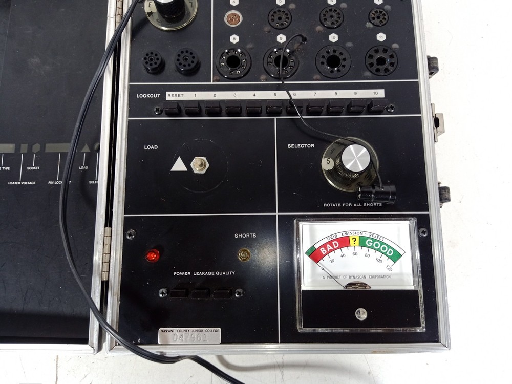B &K Dyna Jet Model 607 Solid State Tube Tester with Setup Guide