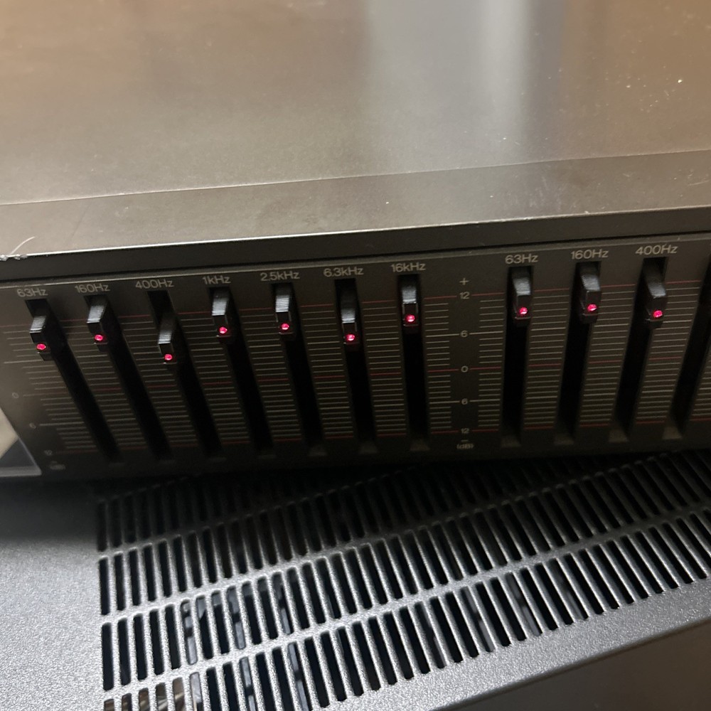 Technics SH-8033 Real Time Spectrum Graphic Stereo Equalizer used