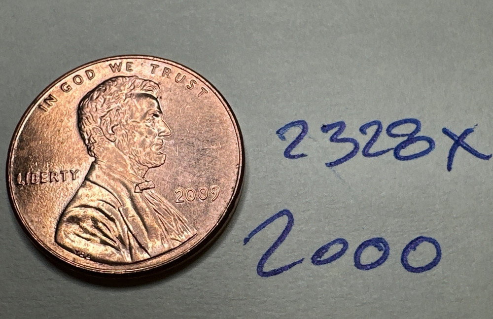 2009 P Lincoln Bicentennial Cent "Formative Years" 2328X