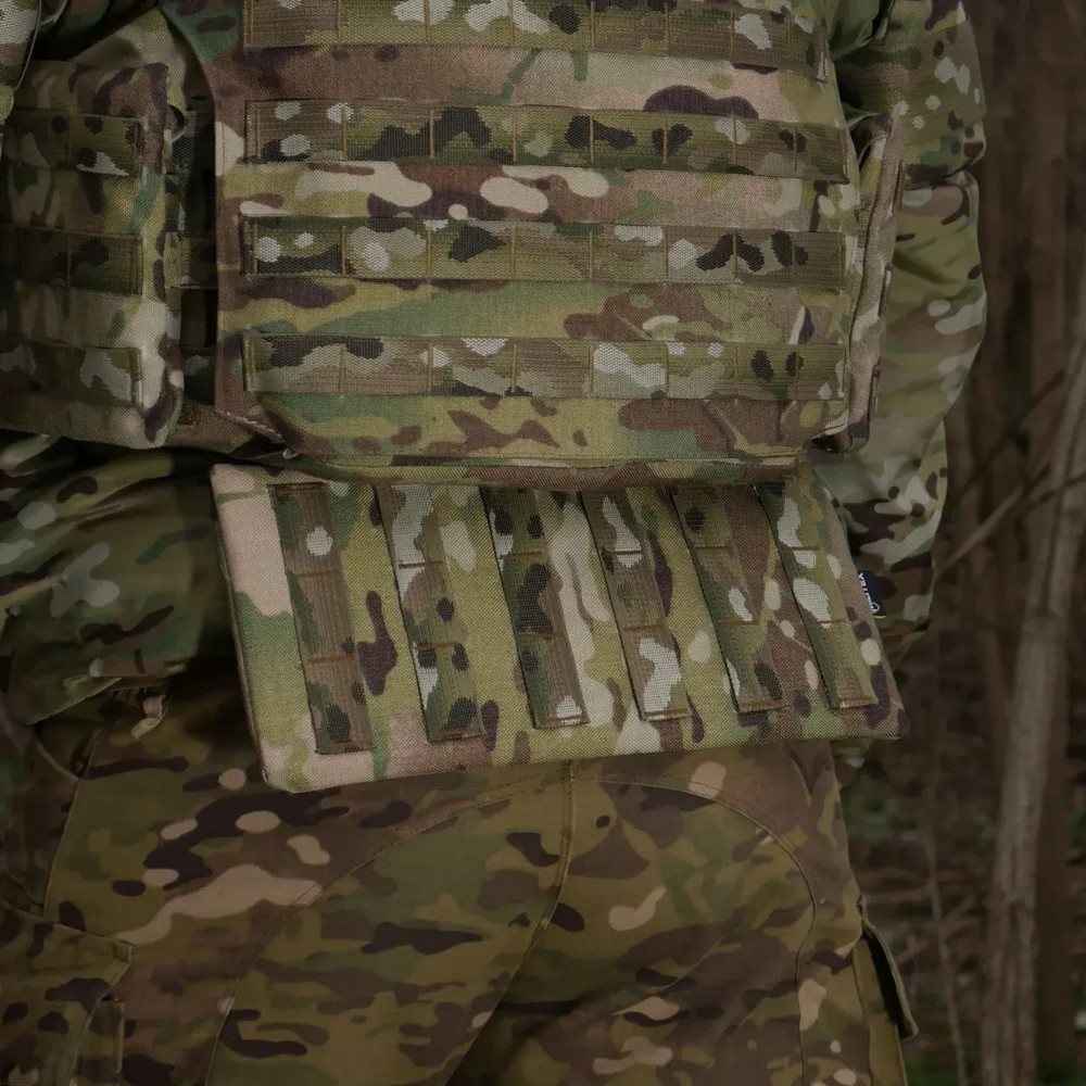 Tactical Lower Back Protection MOLLE + Ballistic Panel Level 1 | Multicam