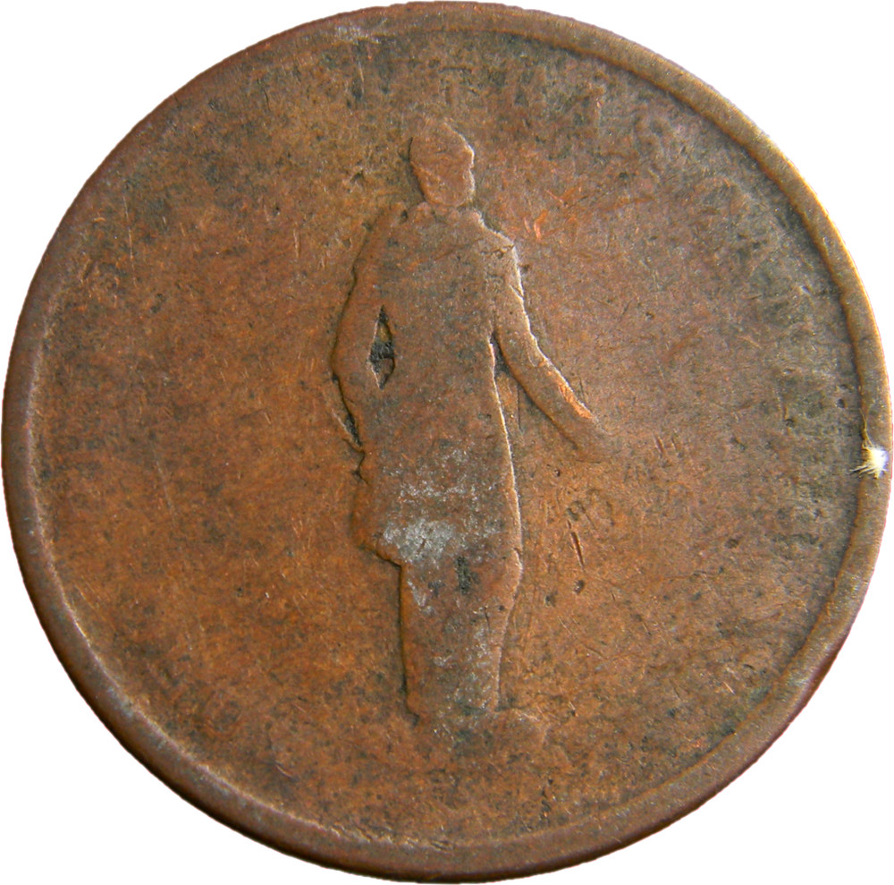 Canada 1837 One Penny Token (04586)