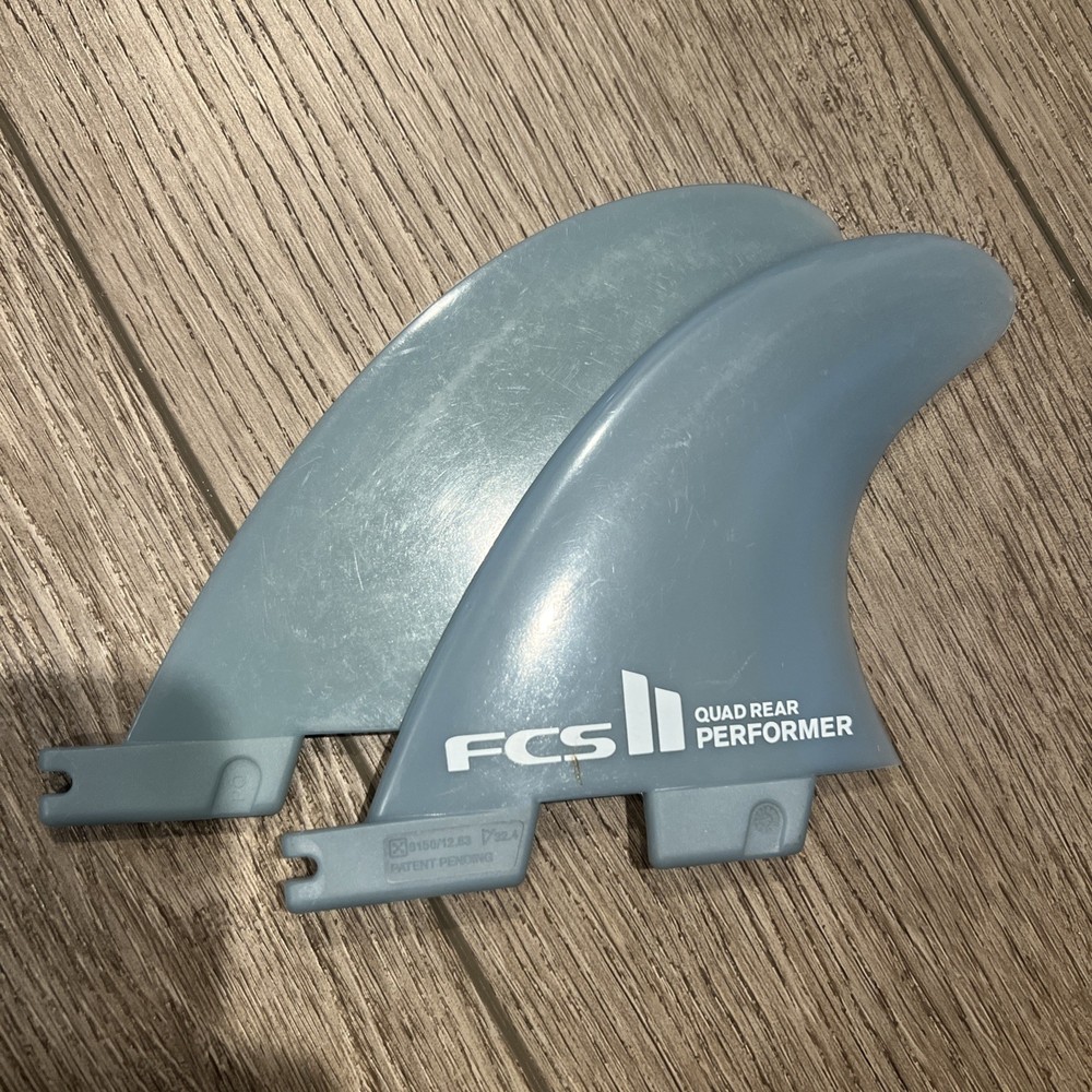 FCS II Performer Glass Flex Quad Rear Medium