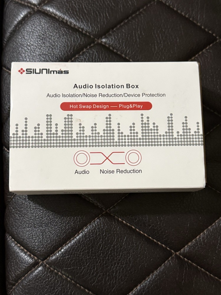 Pro 4-Channel RCA Ground Loop Isolator Noise Filter SIM-4CH-RCA04A