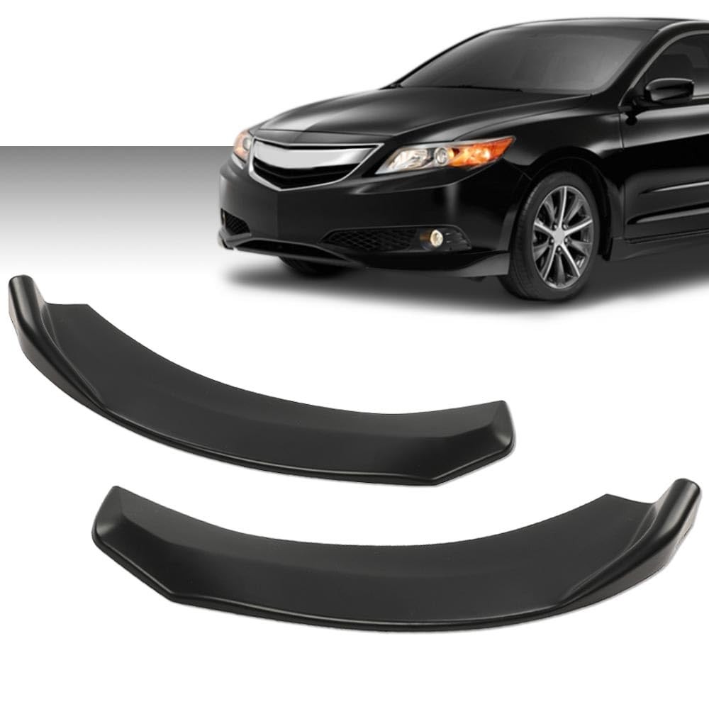 Universal Front Bumper Lip Splitter Diffuser Winglet Type-2 Black
