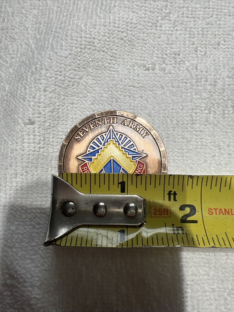 7th Army Training Command “Ready Thru Training” Challenge Coin