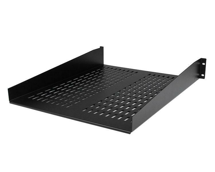 CABSHELF22V Startech 2U 55.9cm Ventilated Rack Stand Fixed Shelf Server For
