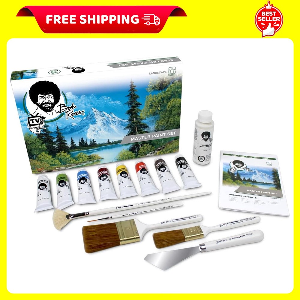 Bob Ross Master Paint Set