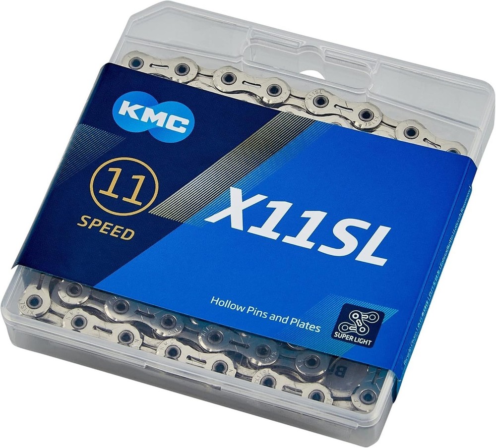 KMC X11SL 11 Speed Chain Silver Single