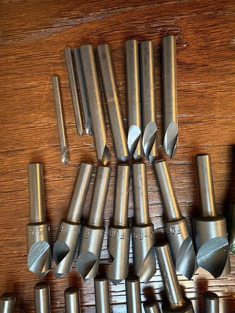 M.A. MA Ford Fluted Countersinks 34 Piece Lot