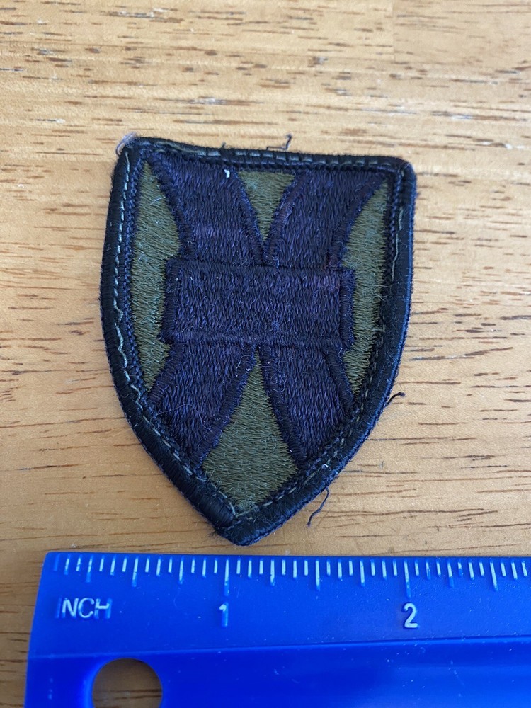 US Army 21st Sustainment Command Subdued Patch INV5718