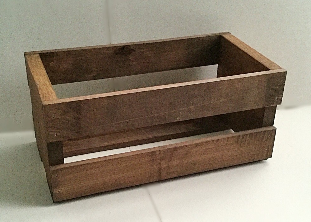 Darla's Studio 66 CD Holder Wood Crate